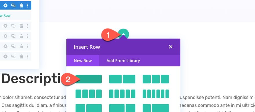 modèle d'images de produits collants divi