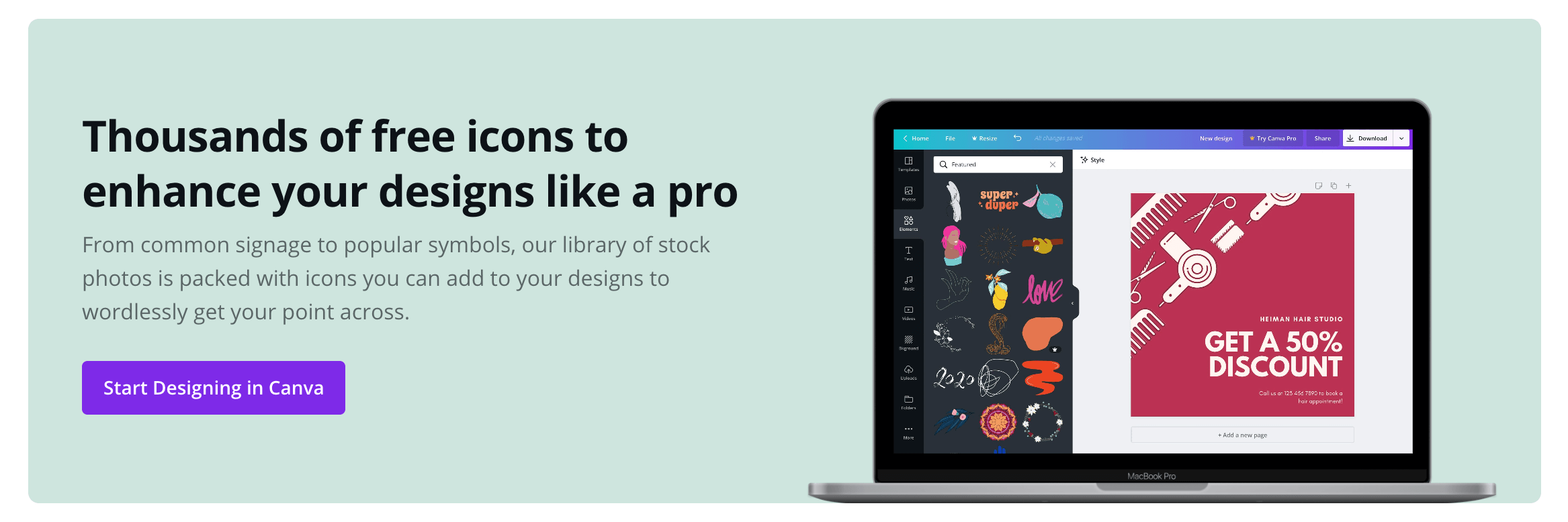Canva 的免费图标。