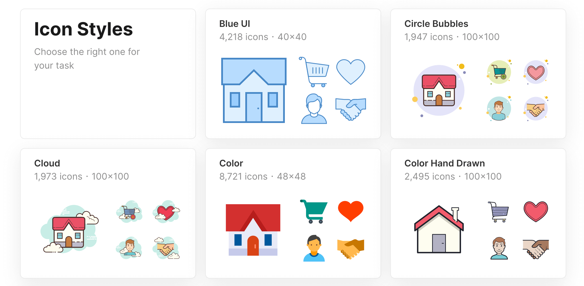 Icons8 中的免费图标集。