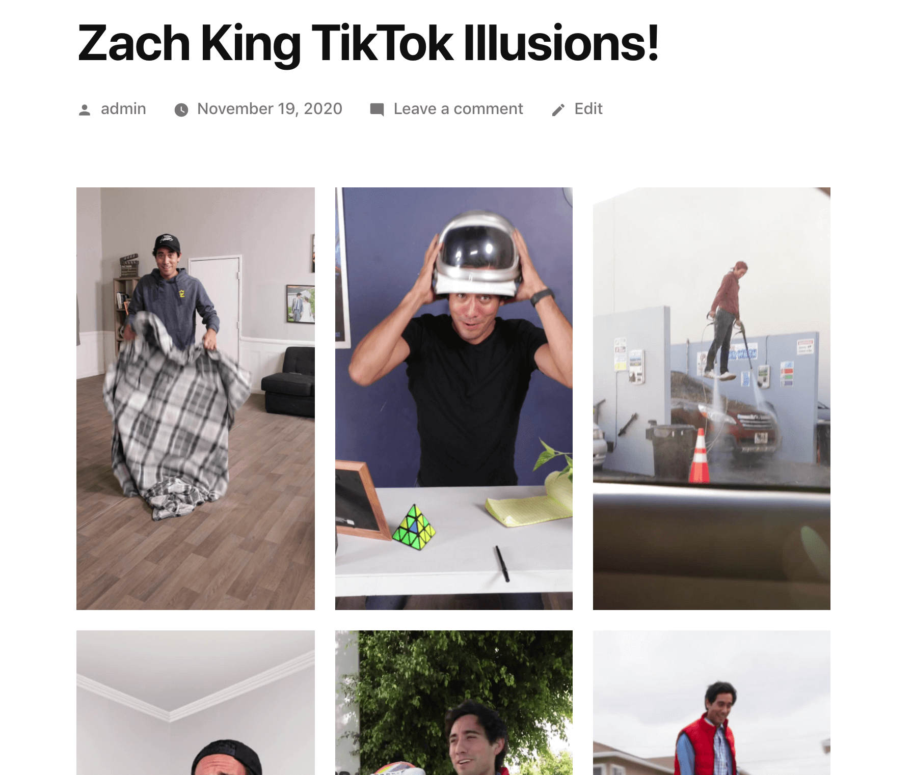 تغذية TikTok على الواجهة الأمامية.