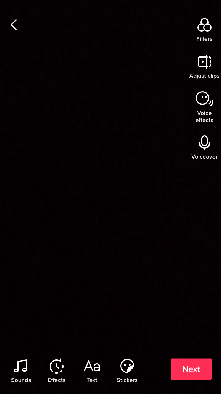 محرر فيديو TikTok.