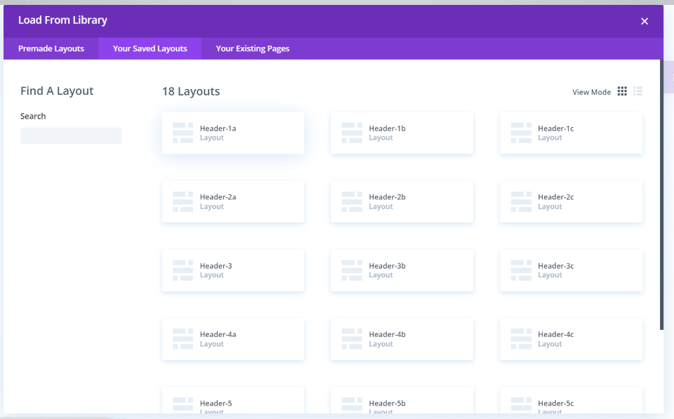 การสร้างส่วนหัวส่วนกลางใน Divi Theme Builder