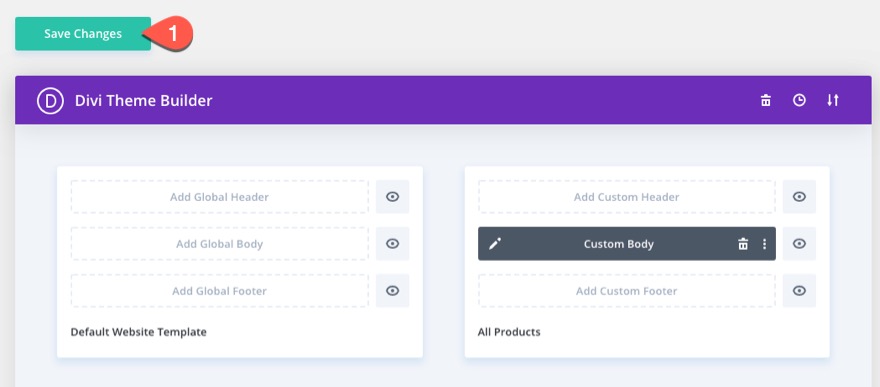 Пакет макетов продукта Divi