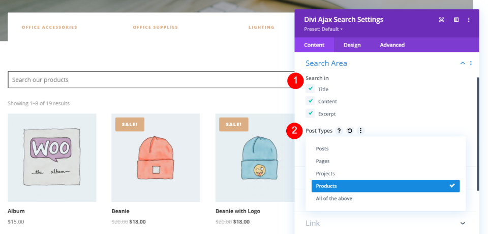 검색 결과에 표시할 내용 결정
