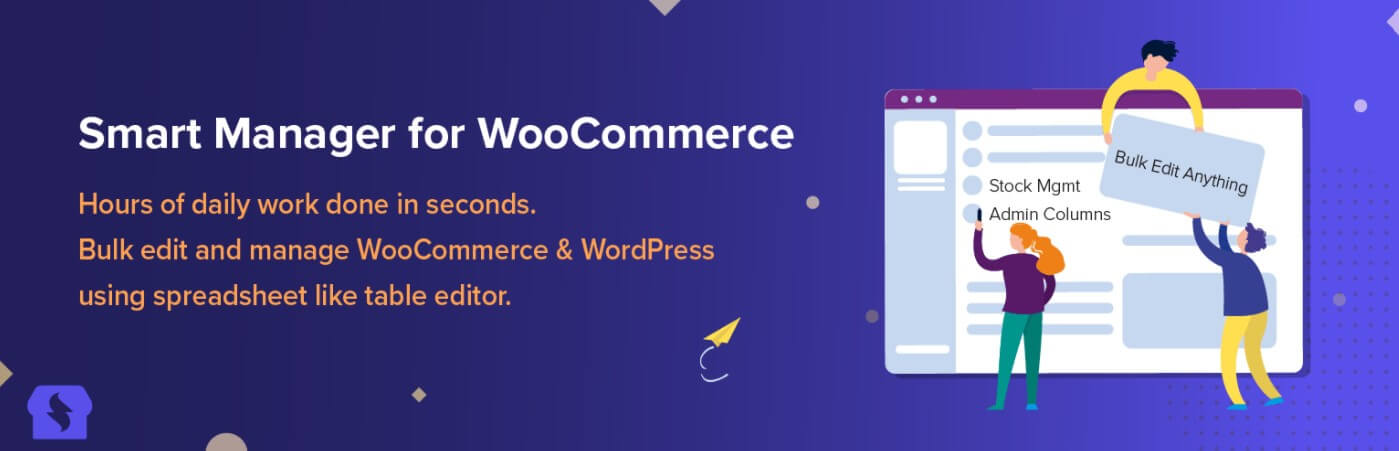 Plugin manajemen inventaris Smart Manager untuk WooCommerce.