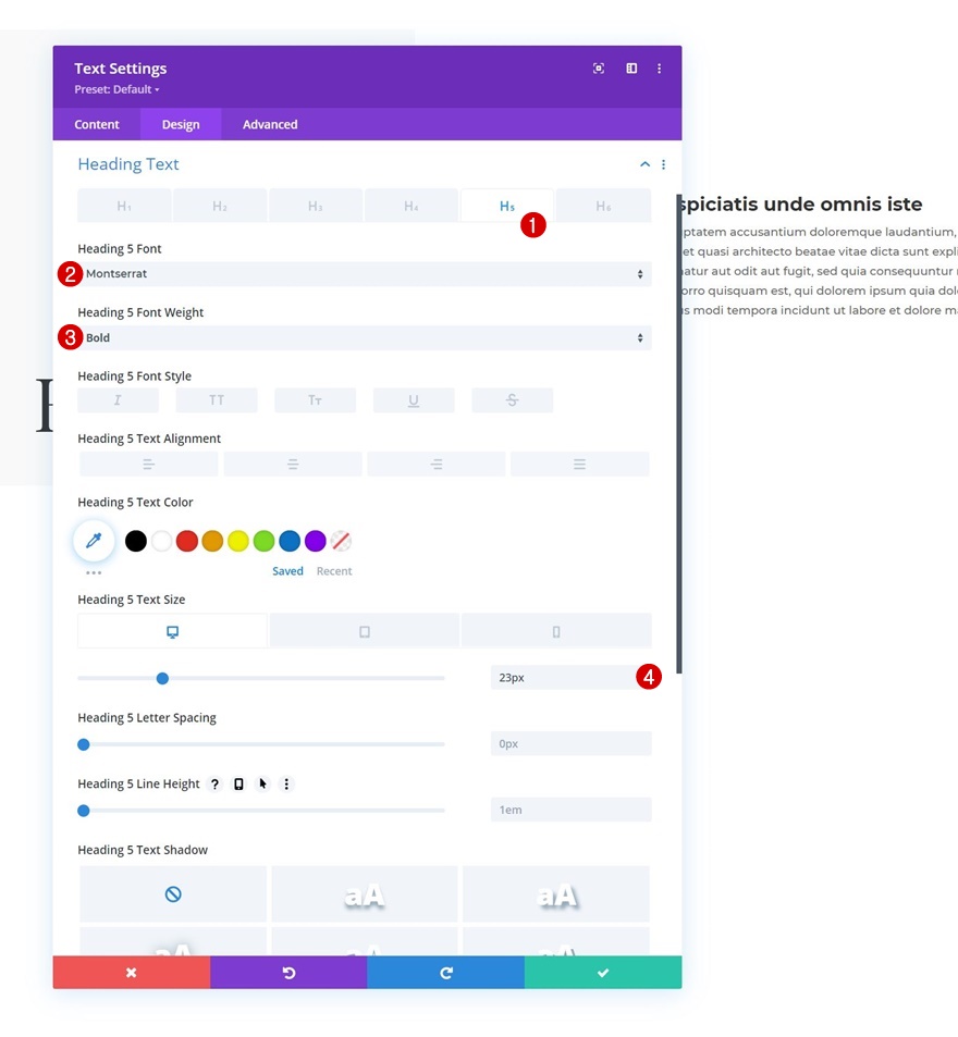 changer les styles collants