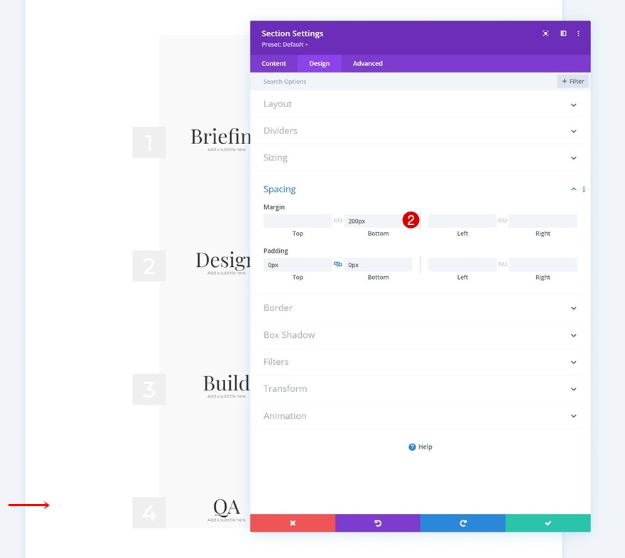 changer les styles collants