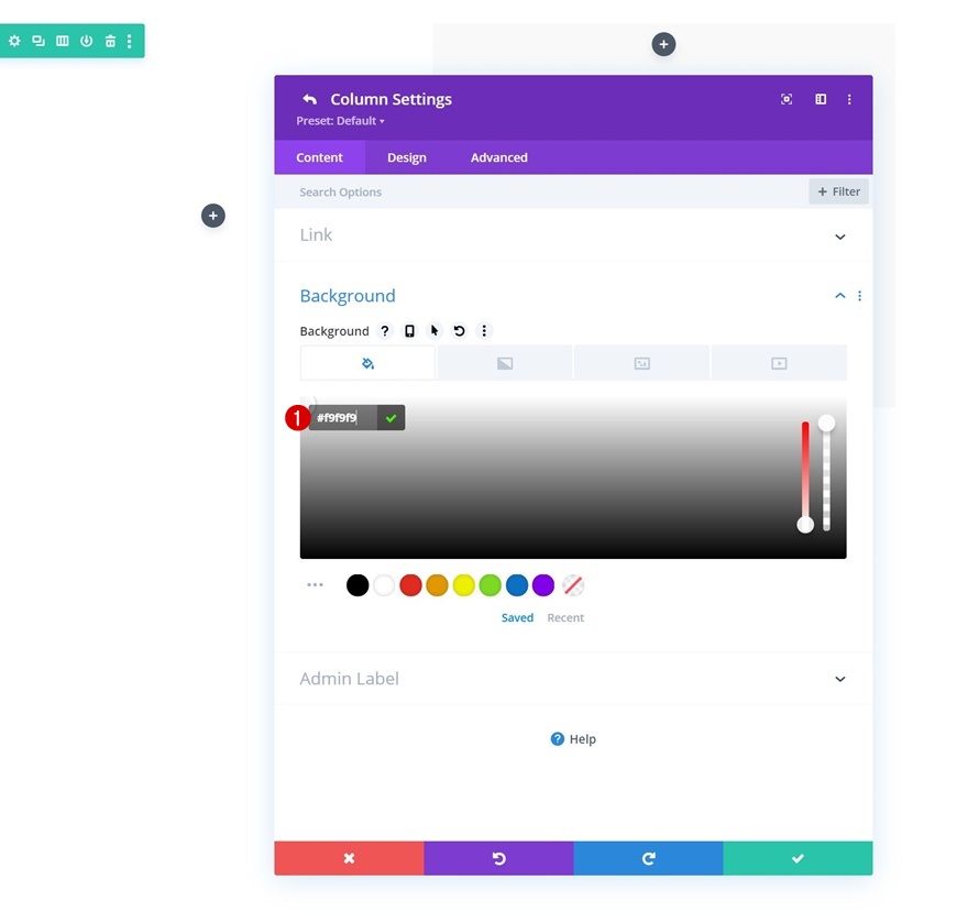 changer les styles collants