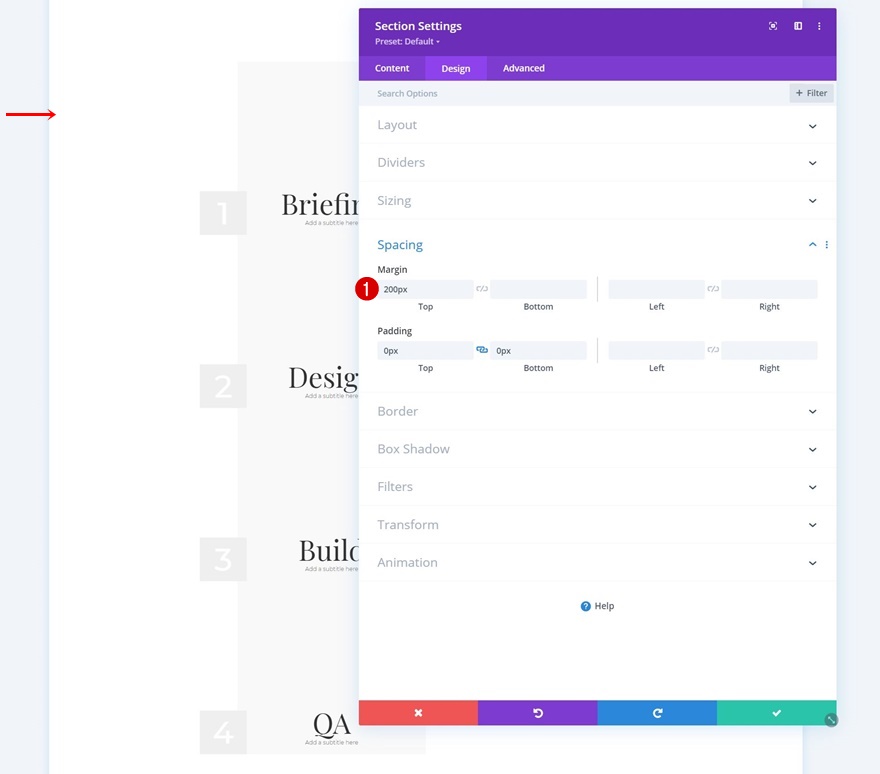 changer les styles collants