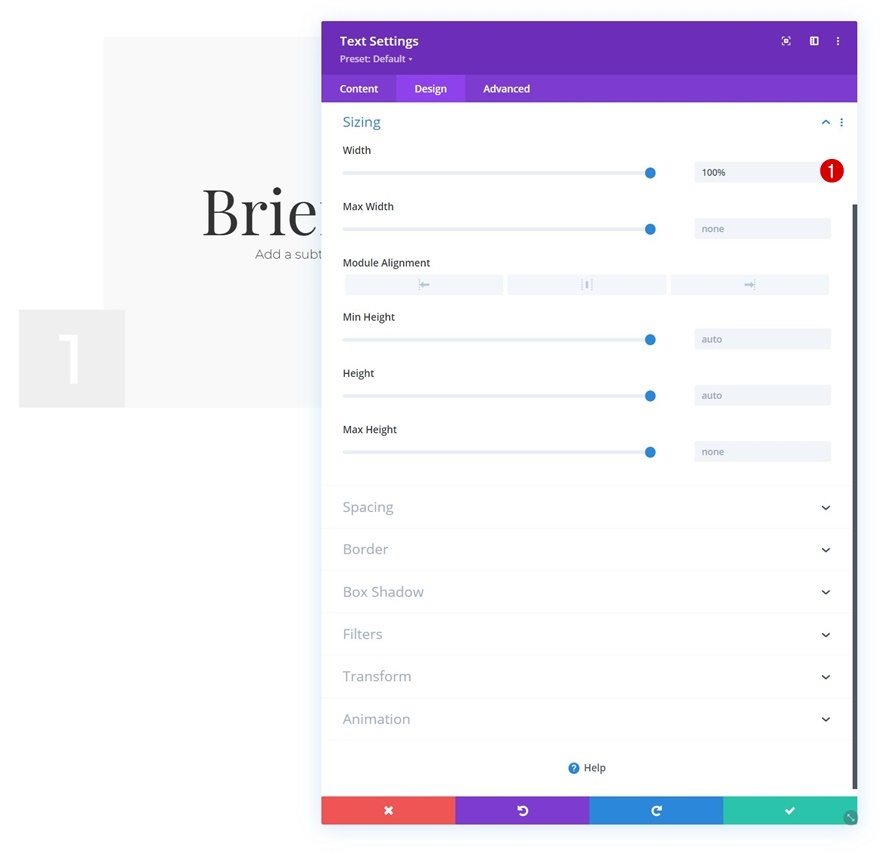 changer les styles collants