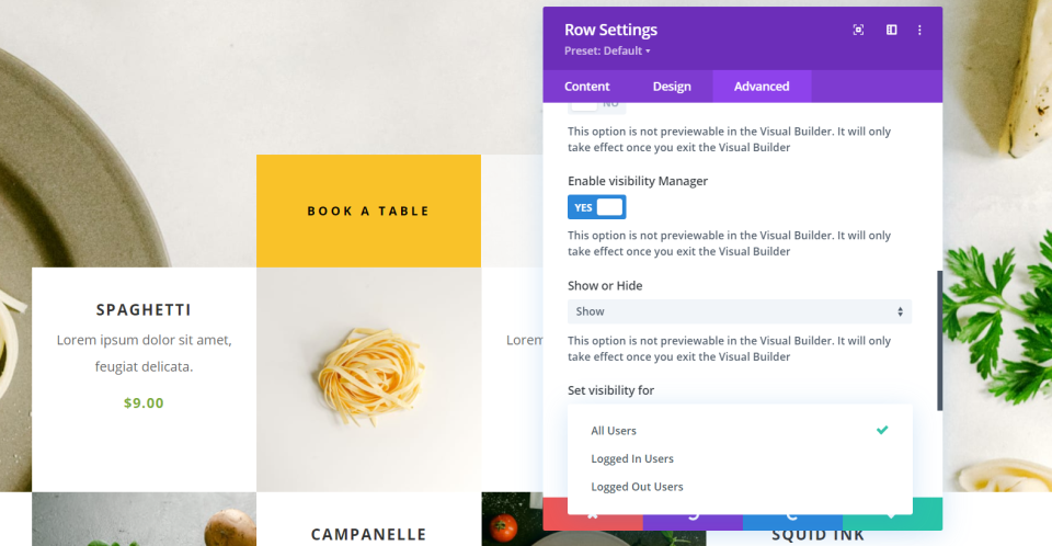 DP 可见性管理器
