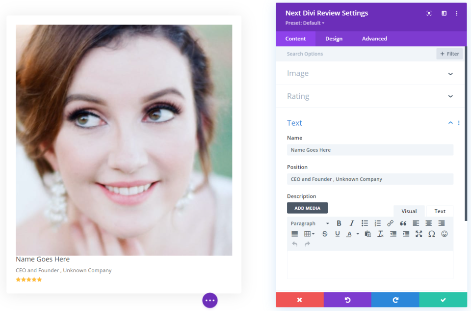 Nächster Divi-Review