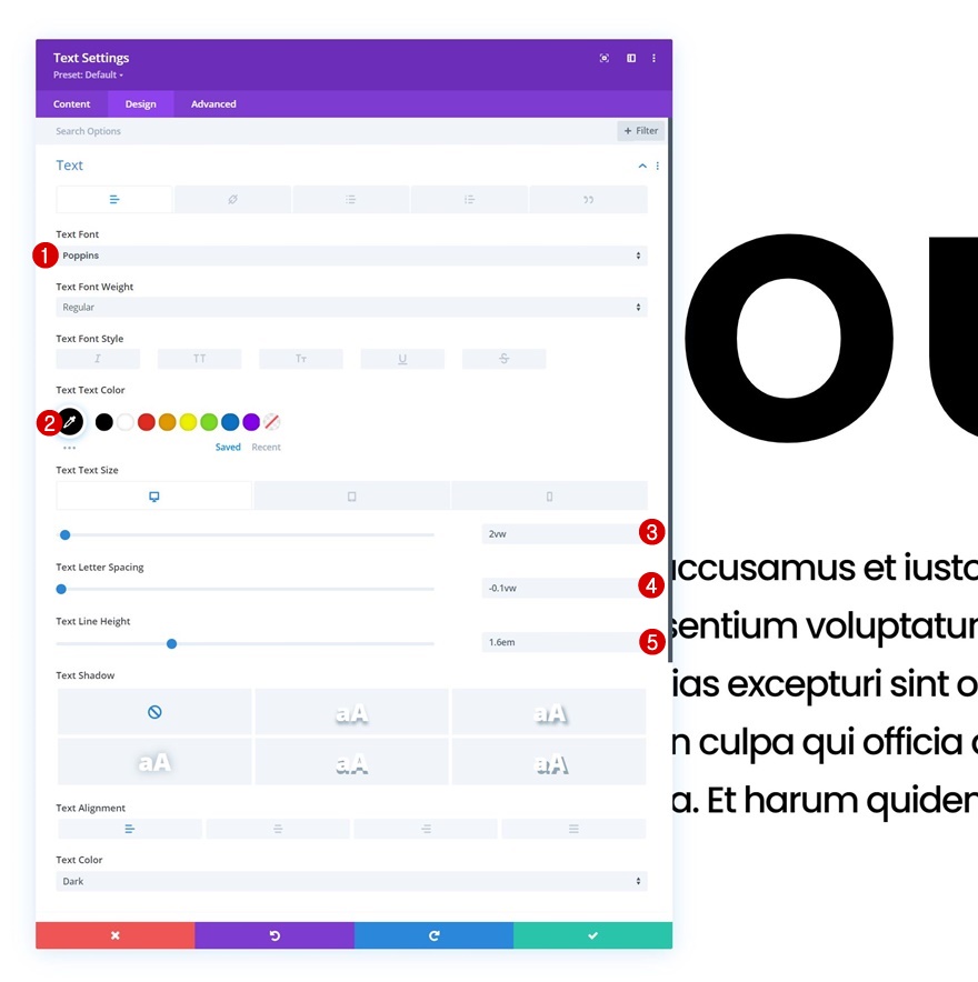 закрепленные заголовки разделов