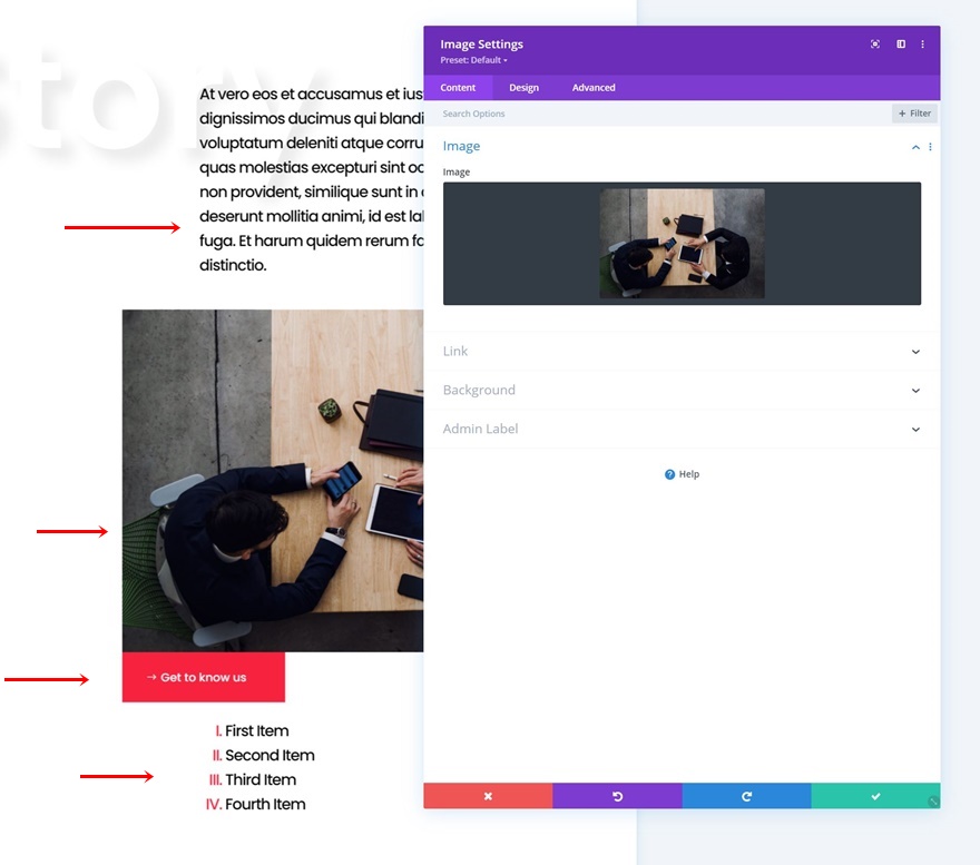 липкие заголовки разделов