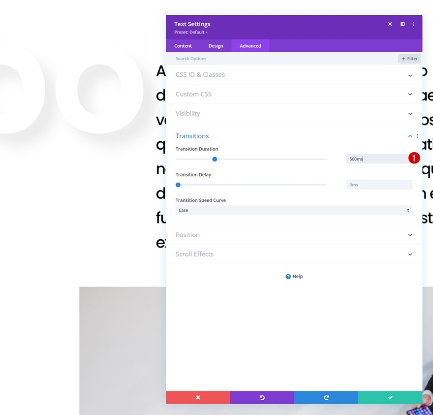 закрепленные заголовки разделов