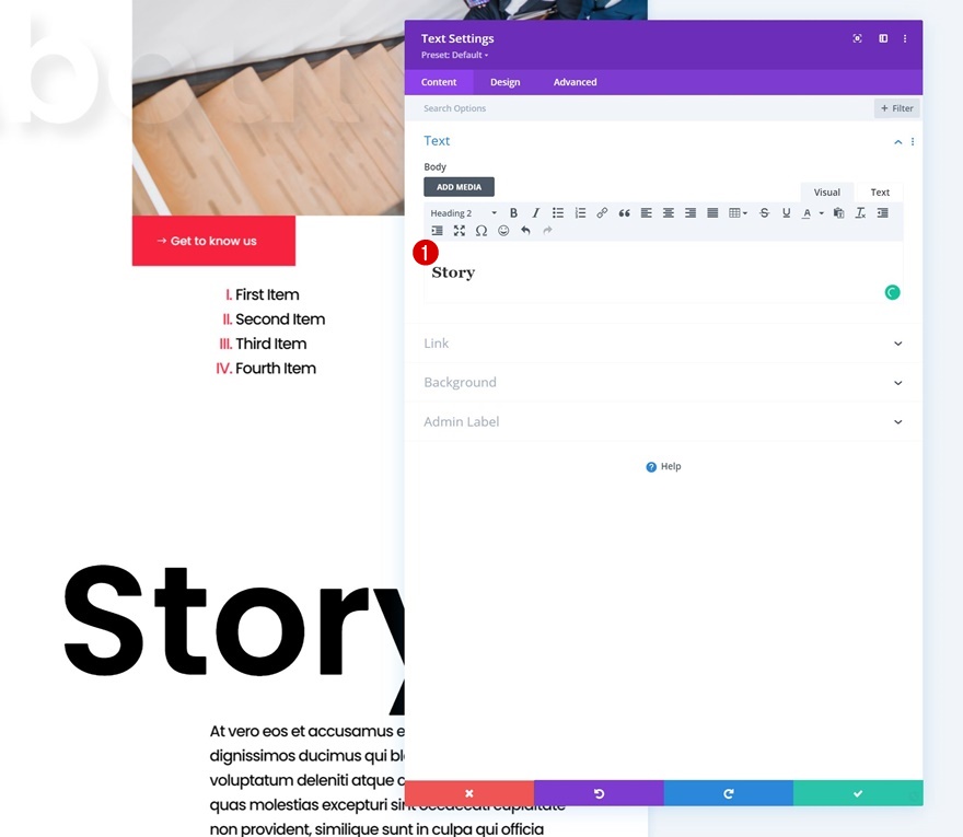 липкие заголовки разделов