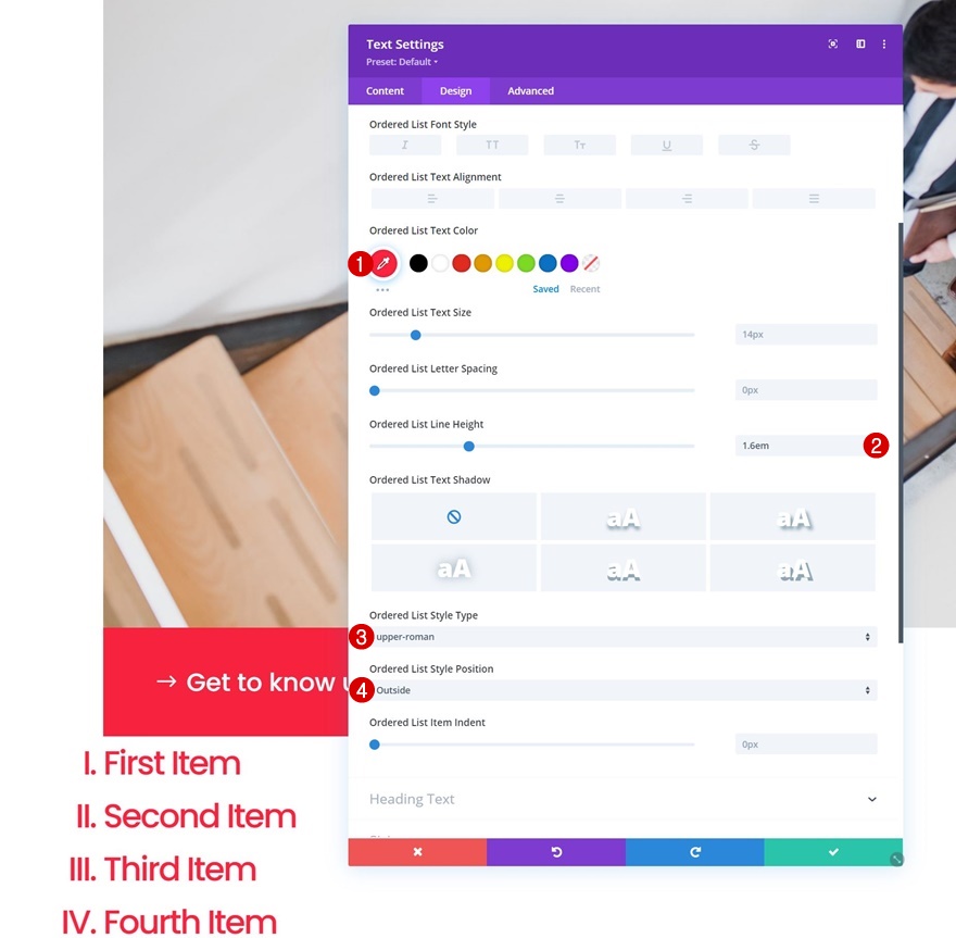 закрепленные заголовки разделов