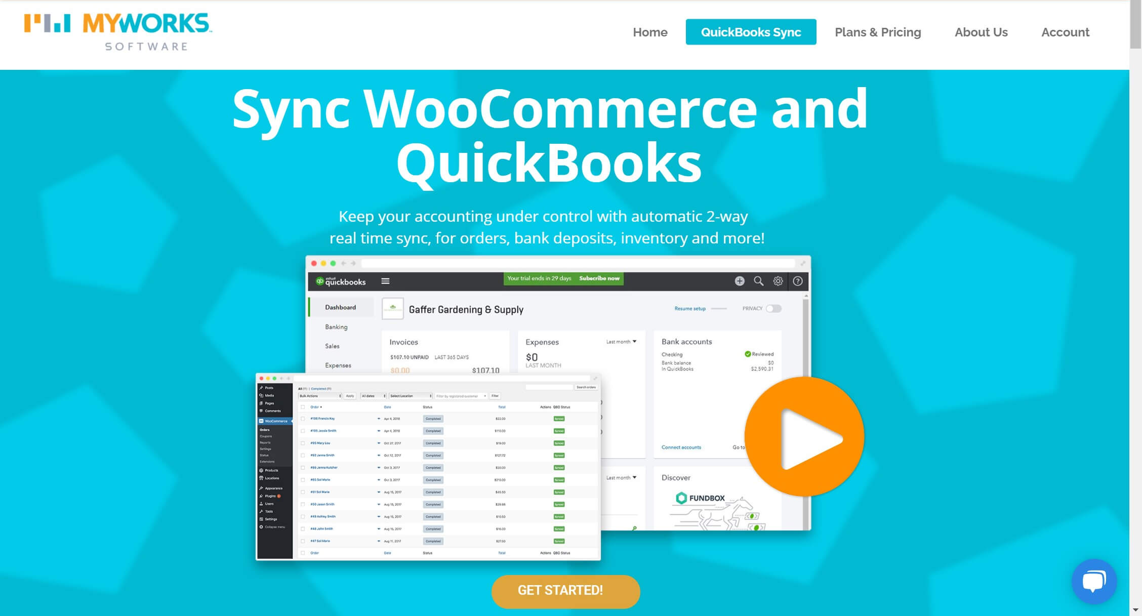ปลั๊กอิน WooCommerce Sync สำหรับ QuickBooks Online