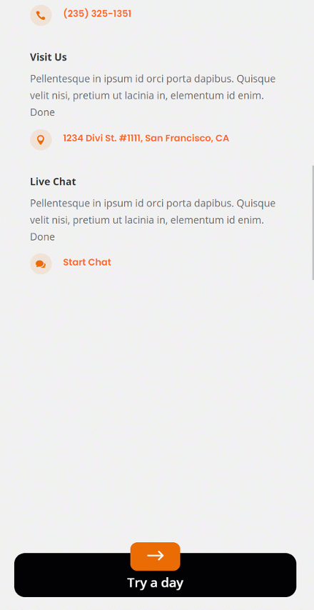 bilah footer lengket