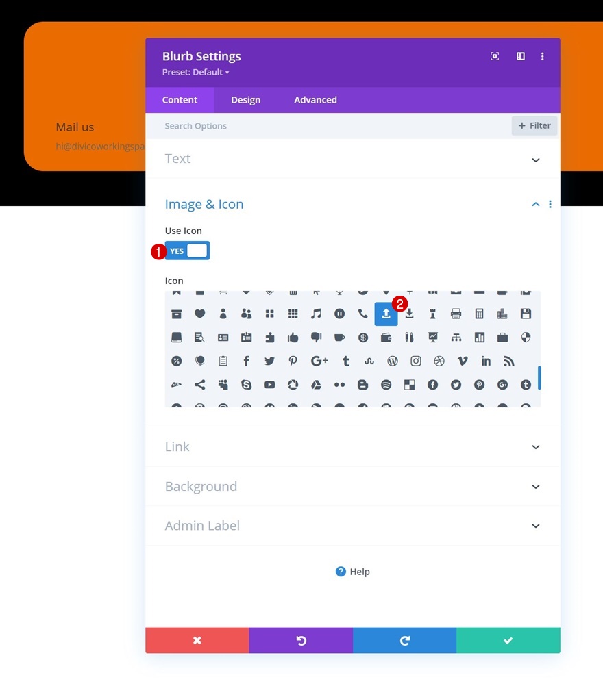 bilah footer lengket