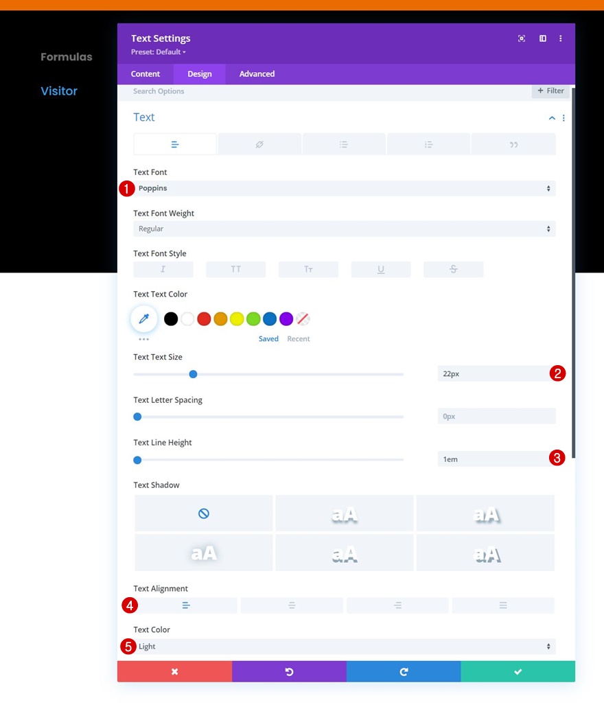 bilah footer lengket