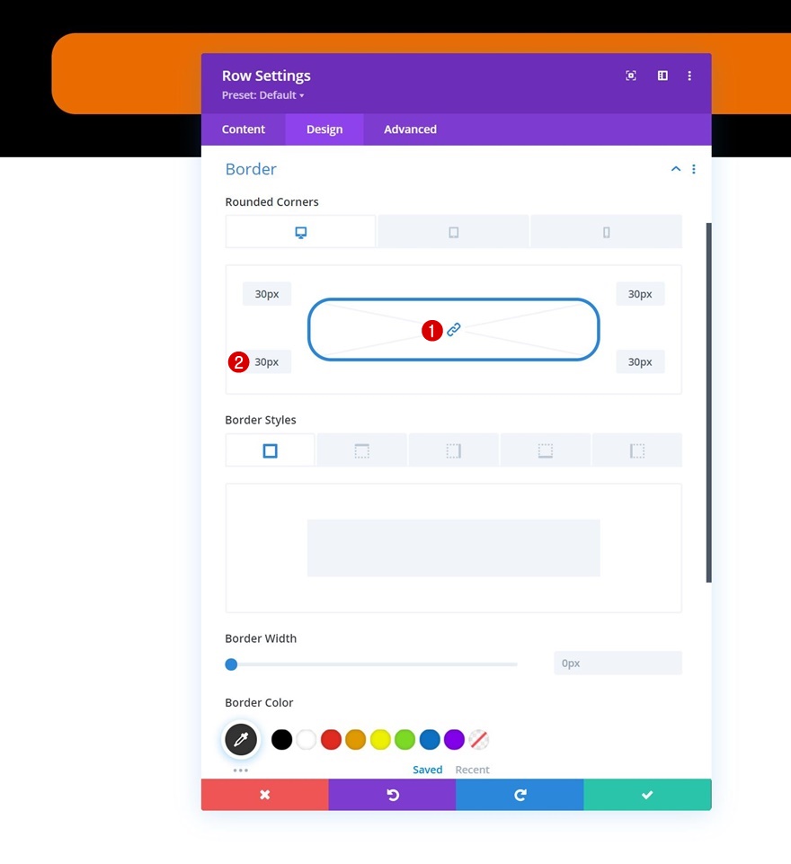 bilah footer lengket