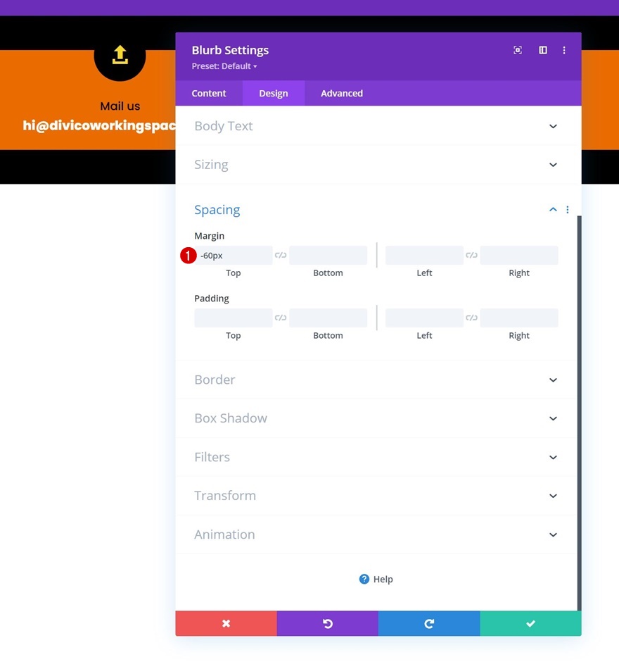 bilah footer lengket