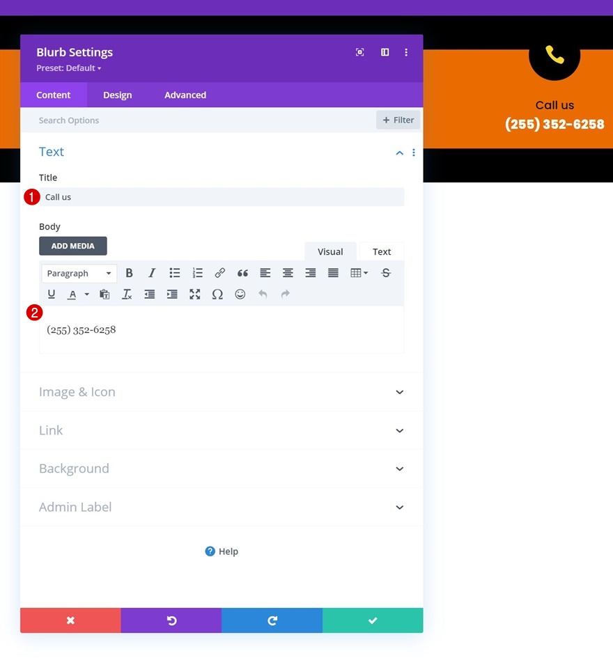bilah footer lengket