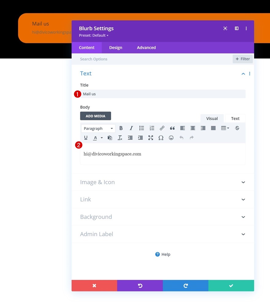 bilah footer lengket
