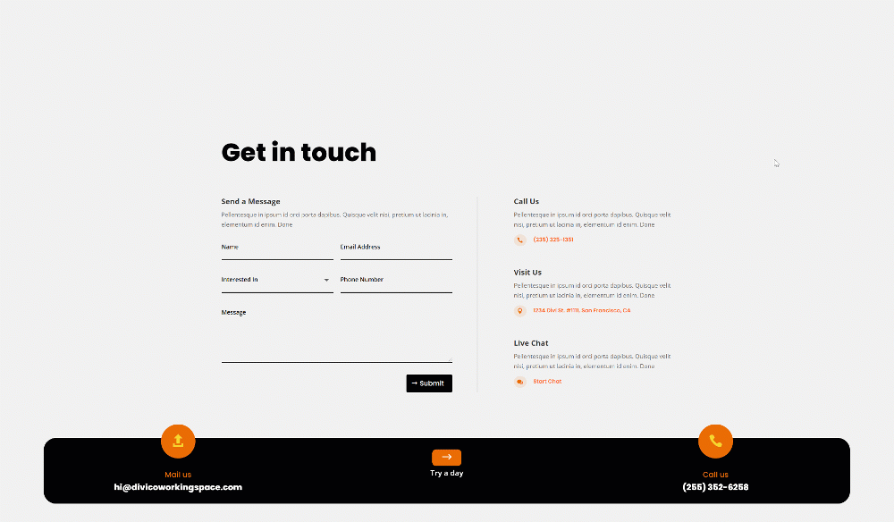 bilah footer lengket