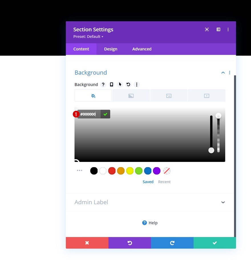bilah footer lengket