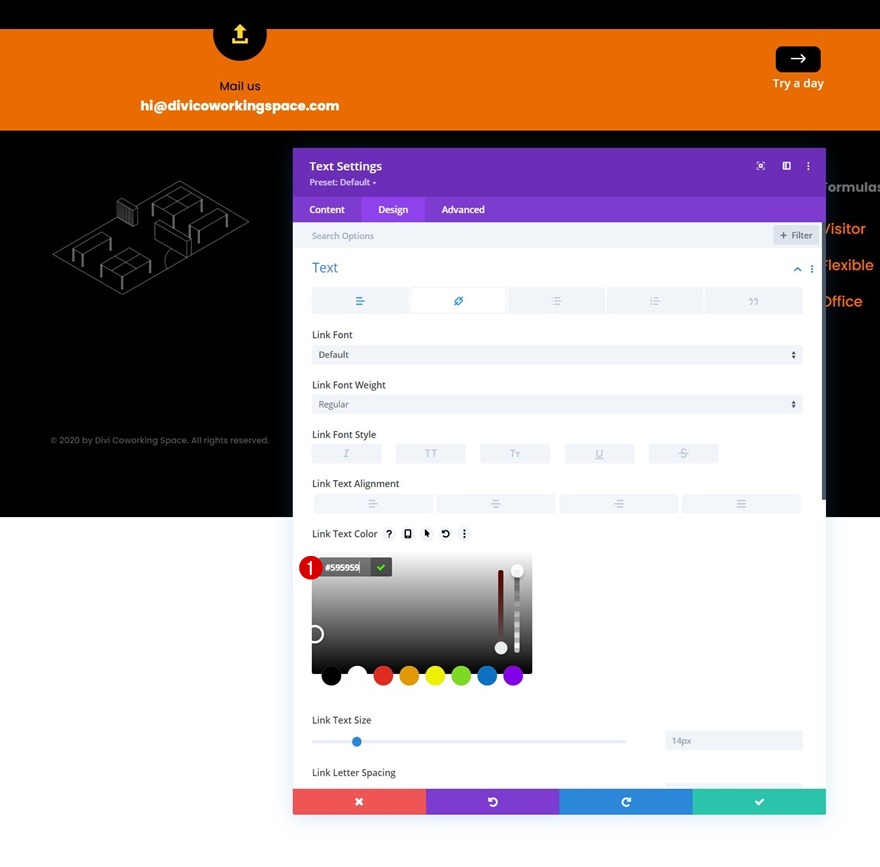 bilah footer lengket