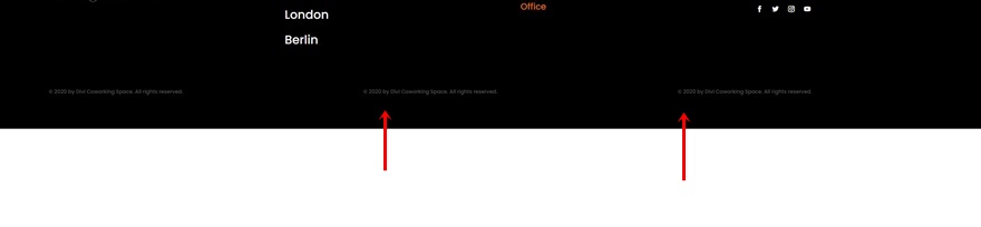 bilah footer lengket