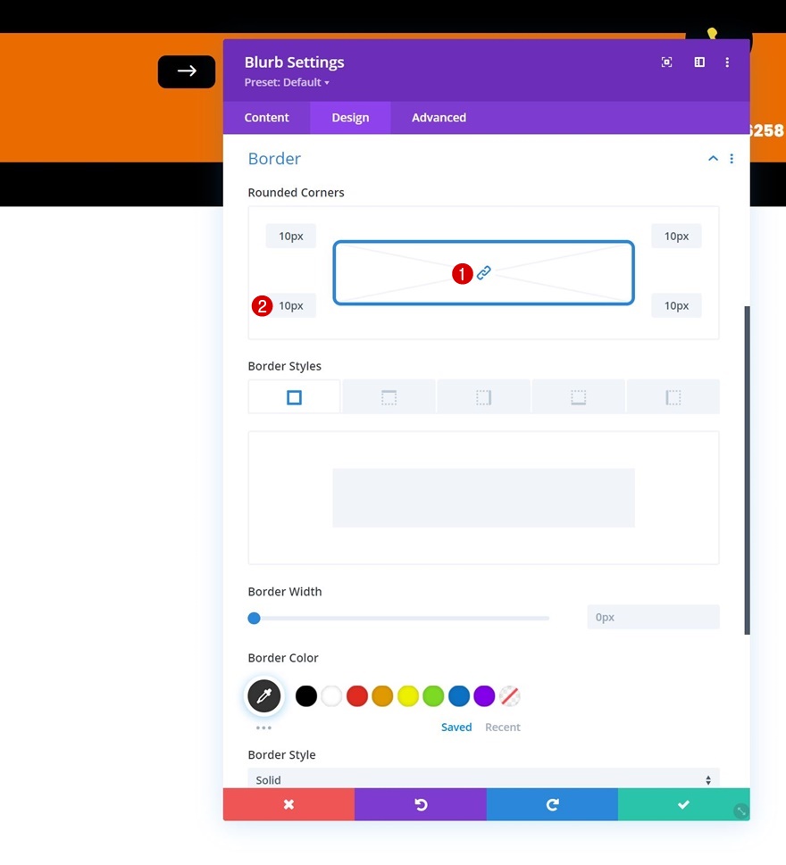 bilah footer lengket