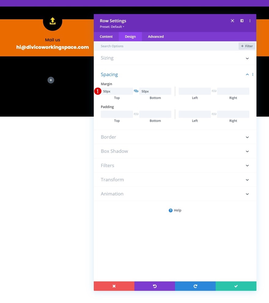 bilah footer lengket