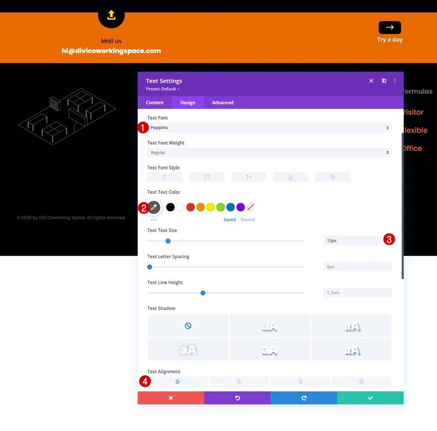 bilah footer lengket