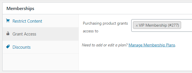 تطبيق فئة العضوية