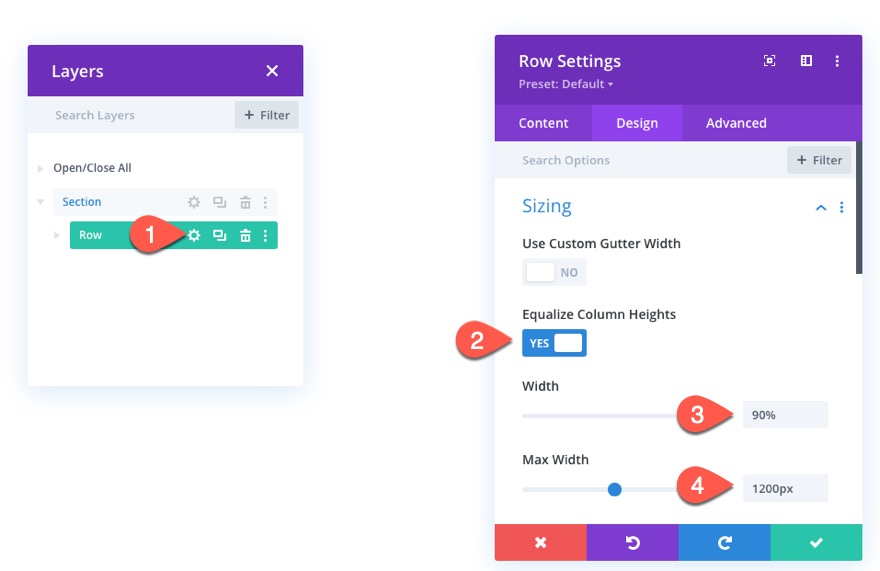 tıklamada flip animasyonlu divi kartvizit tasarımı