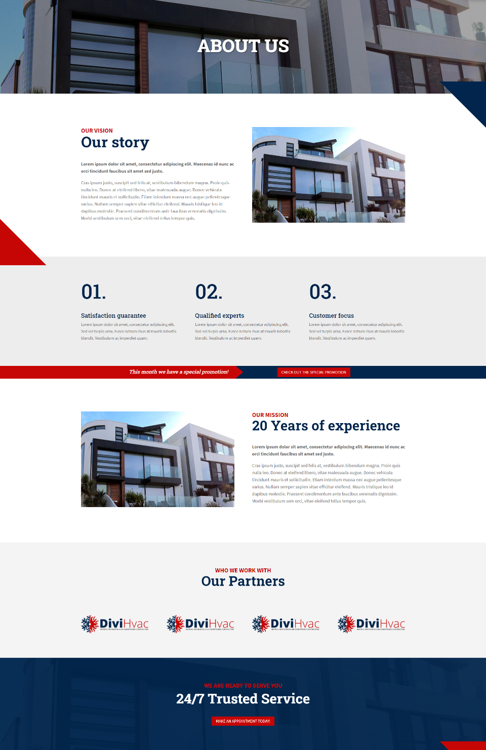 DiviHvac Страница о нас