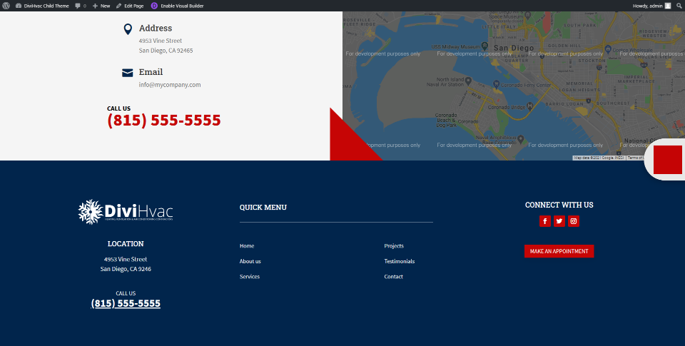 Нижний колонтитул