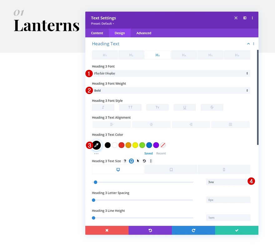 liste sur défilement