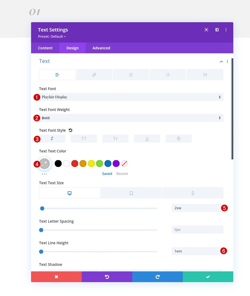liste sur défilement