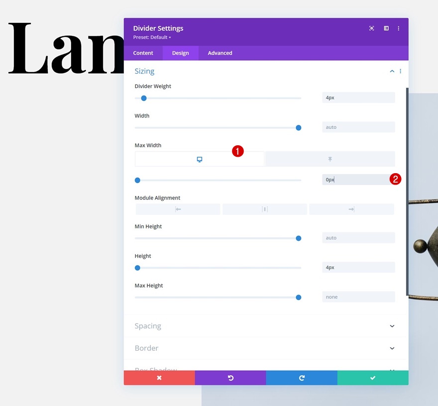liste sur défilement