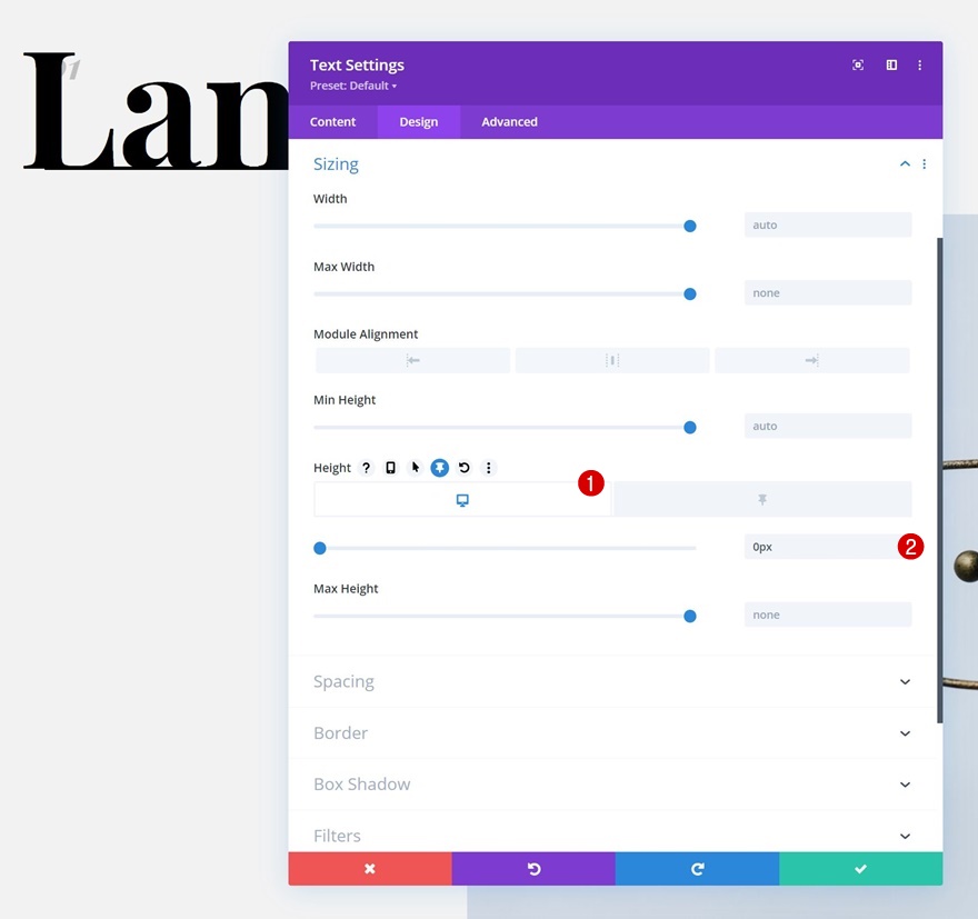 liste sur défilement