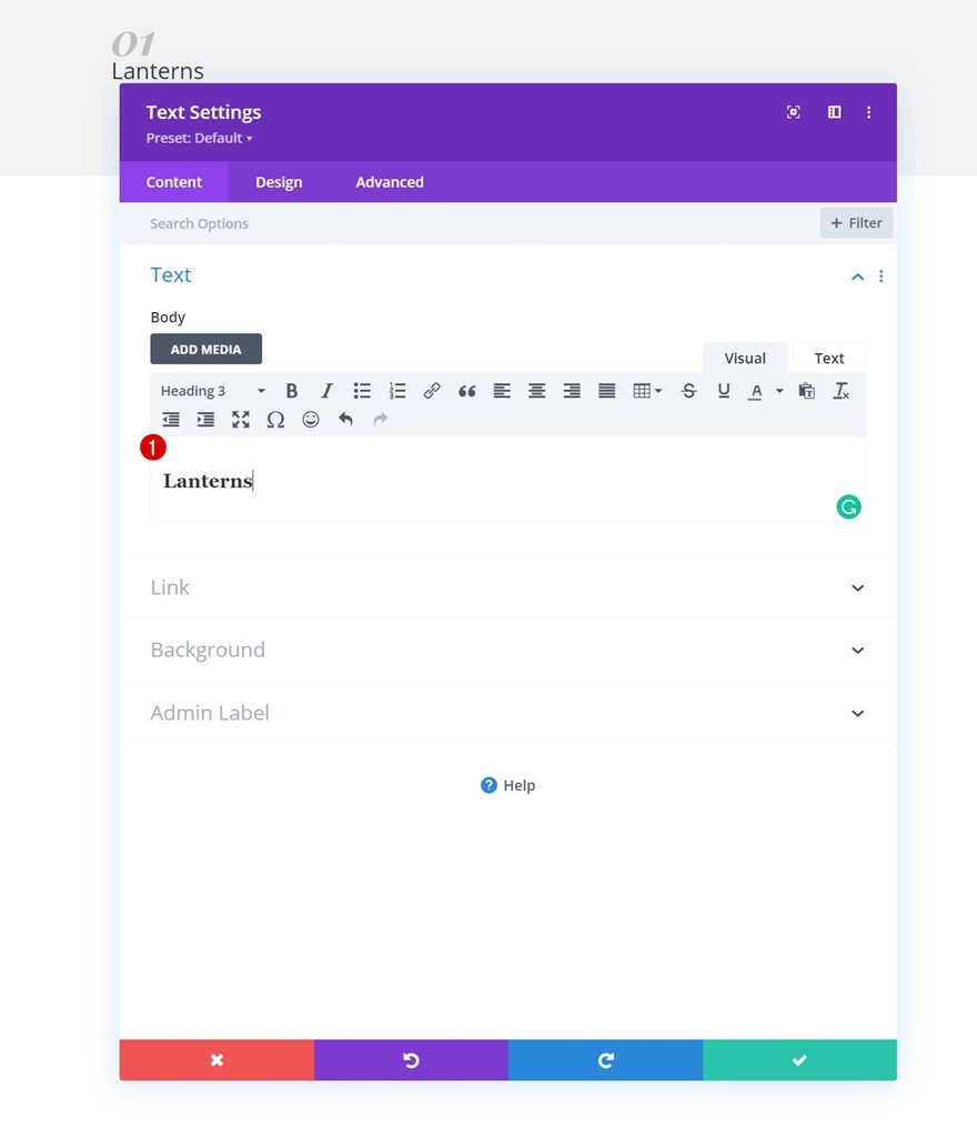 liste sur défilement
