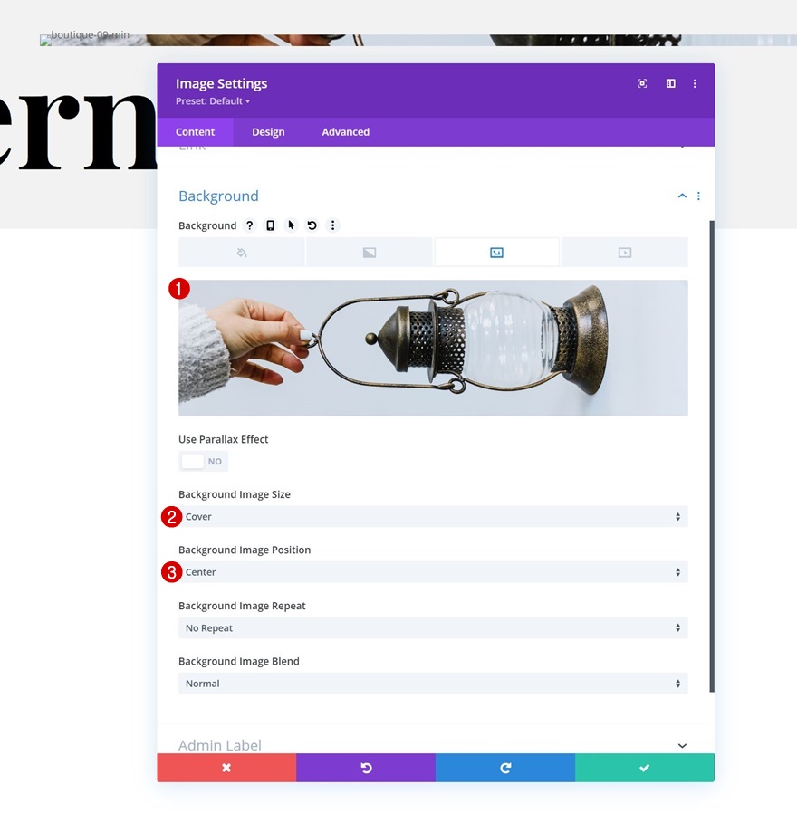 liste sur défilement
