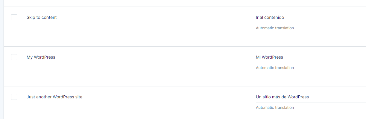 手动检查翻译的字符串