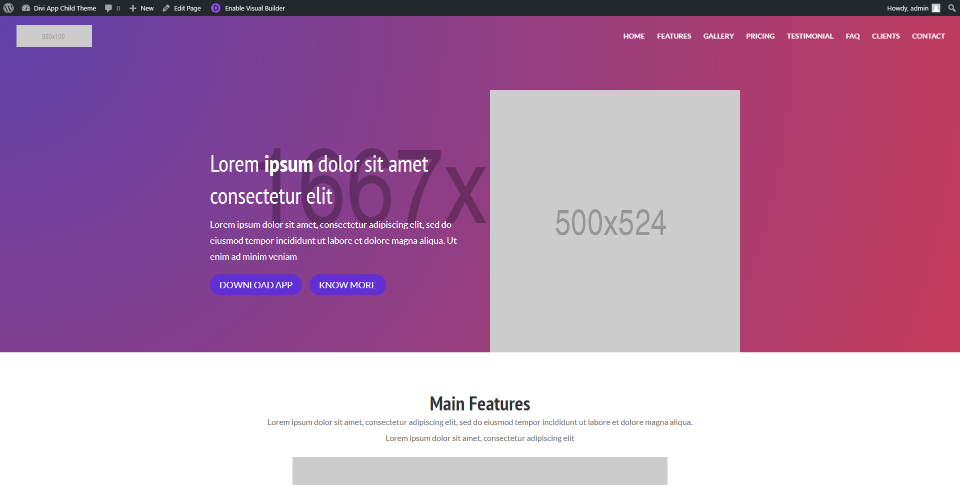 ヒーローセクション