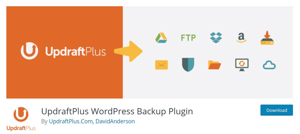 migração updraftplus