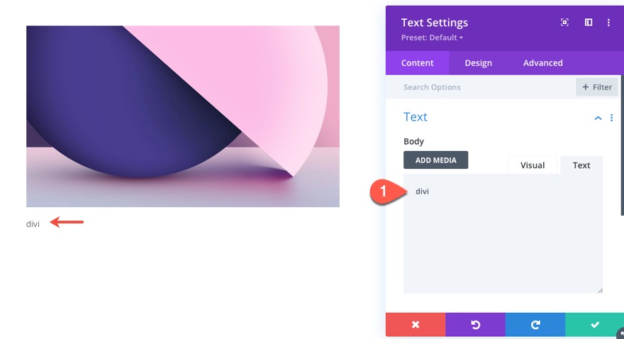 Bildüberlagerung mit Split-Text-Shutter-Animation und Mischmodi
